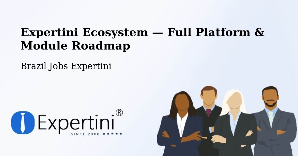 Expertini Ecosystem — Full Platform & Module Roadmap – Toledo
